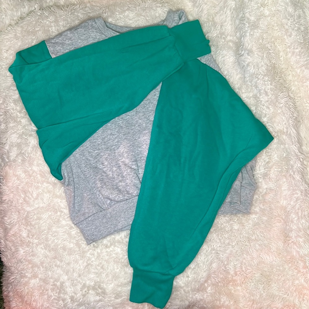 Joy lab active crop sweater - 80s style with ribbed sides Medium